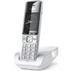 GIGASET COMFORT 501 WHITE CORDLESS Cordless DECT/GAP. Funzioni generali: display illuminato a colori, 18 melodie, rubrica 200 numeri. Portatili collegabili fino a 6. Protezione portatile IP20 - SM501W