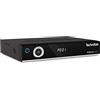 TechniSat DIGIPLUS UHD S - Ricevitore satellitare 4K con doppio sintonizzatore (DVB-S/DVB-S2, controllo tramite applicazione, funzione di registrazione PVR, Wi-Fi, LAN, CI+, USB) nero