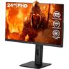 Konix Monitor gaming Nova 24 PC, PS5, Switch 2 e Xbox Series X|S - Full HD 1 080 px - 180 Hz - 1 ms - FreeSync - HDMI - DisplayPort - Pannello IPS