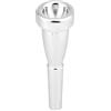 Dilwe Bocchino Tromba in Ottone 3C, Accessori Strumenti Musicali, Design Argentato per Performances (Argento)
