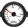 ETOPARS Auto Turbo Boost Manometro 2 Pollici 52mm Turbo Boost Misuratore Veicolo Bar Boost Puntatore Indicatore Calibro Blu Luce Boost Pressione Strumenti