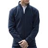 Pro RTX Giacca in micro pile, leggera, da uomo, da lavoro, da uomo, sottile, per attività all'aperto, in diversi colori e taglie S, M, L, XL, XXL, 3XL, 4XL, 5XL, 6XL, 7XL, blu navy, 5XL