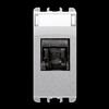 URMET Presa dati RJ45 Cat 5e 1 modulo Alluminio Urmet 10445EAL [21181000]