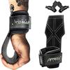 Netrox Hyper Grips per Palestra - Straps per Sollevamento Pesi, Fasce Polsi per Stacchi, Deadlift e Powerlifting, Accessori Gym Uomo e Donna, Cinghie per Bodybuilding, Straps per Palestra, Grip e Stacco (S)