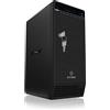 ICY BOX Box per HD esterno ICY BOX IB-3780-C31 HDD/SSD Nero 2.5/3.5" [60430]