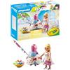 PLAYMOBIL Color 71374 Fashion Designer, Design Creativo per Stili Diversi, con pennarelli Lavabili, Gioco di Ruolo fantasioso, Giocattolo per Bambini dai 5 Anni in su