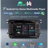 XTRONS PX74MTVL AUTORADIO GPS Volkswagen Seat Skoda Android 14 WI-FI CARPLAY AA