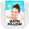 BASIC CONCEPTS Cuscino per vasca da bagno (qualità premium), lussuoso cuscino per vasca da bagno (potenti ventose), per vasca da bagno e supporto per schiena, cuscino spa (rete 3D traspirante), cuscino idromassaggio