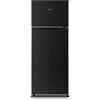 Hisense MTM55206BF Frigorifero Doppia Porta a Libera Installazione Modello 2022, 206 L, Nero, 143.4 x‎ 54.2 x 55 cm