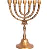 Autentica menorah con stella di David 8" / 20 cm