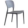 milani home MilaniHome.it - Sedia In Polipropilene Plastica Di Alta Qualità Di Design Per Interno E Giardino Stile Moderno Per Sala Da Pranzo, Cucina