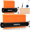 DODOWIN Replicatore Contorno 2pcs, Fai Da Te Sagomatore, Regali di Natale per Uomo Papà, Idee Regalo Natale 2025, Regalo Festa del Papà Originali, Profilometro Attrezzi per Pavimento