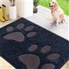 FCSDETAIL Zerbino Interno 80 x 120 cm, Tappetino Antiscivolo e Lavabile in Lavatrice, Tappetino d'Ingresso Assorbenti per Cane, Ingresso, Porta, Corridoio