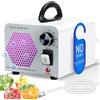 GMGXX 2 In 1 Generatore di Ozono 60000mg/H, Ozonizzatore per Ambienti con Modalità Acqua e Aria, O3 Purificatore d'Aria Deodorante con 120 Min Timer, Macchina Ozono per Casa Auto Frutta Verdura