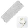 TUKE Stampo 3D a forma di foglia cava per fondente e pizzo, stampo per caramelle, cioccolato, zucchero, decorazione per torte e cupcake (30 x 10,7 x 0,3 cm)