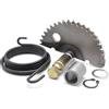 Easyboost settore ingranaggio messa in moto e molla mozzo per scooter 50cc GY6 4T e 139QMB Baotian BT49QT, Kymco Agility, Dink, People, Super 8, Vitality, Peugeot Kisbee, Speedfight 3-4, Tweet, V-Clic