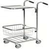 Kongamek Mini carrello Elettro galvanizzato/Bianco, ripiano regolabile Kongamek KM153-HT