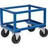 Kongamek Carrello porta pallet, Carico 800kg, Blu 800x600x654 - Kongamek KM222-BH