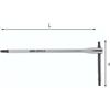 Usag Chiave a T con traversino scorrevole - Usag 280 TK