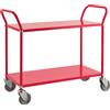 Kongamek Carrello con colori tenuti 2 ripiani 1080x480x940mm rosso - Kongamek KM7105