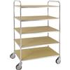 Kongamek Carrello portatutto ESD con 5 ripiani 980x585x1445 - Kongamek KM4124-ESD