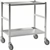 Kongamek Piccolo carrello di servizio Elettro galvanizzato, 2 ripiani Kongamek KM4100-E
