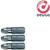Freud Blister 3 inserti PZ1 - PZ3 l25 professionali made in Germany per trapano ed avvitatore - Freud PRO - F401 (21-23)