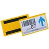 DURABLE Buste identificative magnetiche - 150 x 67 mm - giallo - Durable - conf. 50 pezzi (unità vendita 1 pz.)