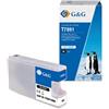 G&G - Cartuccia ink Compatibile per Epson workforce pro wf-5690dwf- wf-5620dwf - Nero (unità vendita 1 pz.)