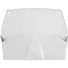 Exacompta - Rif. 61113D - 1 organizer da parete orizzontale 1 armadietto AUTENTIK, espositore da parete A4, portadocumenti, cestino da parete - Dimensioni: 7,2 x 38,2 x 28,9 cm, bianco