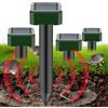 BOJYS 4 Pezzi Repellente Solare per Talpe, Repellente Solare a Ultrasuoni per Topi Repellente per Roditori Impermeabile e Durevole Respinge Rapidamente Serpenti, Arvicole, Scoiattoli, Lontre e Lucertole
