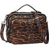 Gladdon Borse a tracolla da donna, piccole borse a tracolla con tasche multiple, pelle PU, cerniera, borsa a tracolla alla moda con tracolla regolabile e rimovibile, piccola