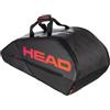 HEAD Borsa per racchette Tour, misura M, Nero/Fiamma, Esclusiva Amazon