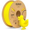 ELEGOO Filamento PLA+ 1.75mm Giallo 1KG, Filamento PLA Plus per Stampante 3D, Precisione Dimensionale +/- 0.02mm, Filamento per La Maggior Parte delle Stampanti 3D