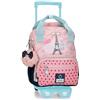 Enso Bonjour Zaino Prescolare con Trolley Rosa 23x28x10 cm Poliestere 6.44L