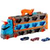MATTEL GVG37 HW CAMION 2 IN 1 TRASPORTATORE E PISTA