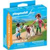PLAYMOBIL 71803 CONTADINA CON BAMBINO E VITELLO