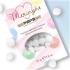 Generico Confetti Papa Deliziose MERINGHE MERINGHETTE | VARI COLORI | bustine da 50 grammi per decorazioni dolcetti per torte e bomboniere (Bianco)