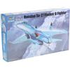 Trumpeter 01660 - Modellino Aereo Russo Su-27 Flanker B Fighter, Scala 1:72
