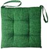 Farfallarossa Classico - Cuscino Sedia 4 Punti 40x40cm Verde / 40x40cm