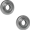 cyclingcolors 2x cuscinetto a sfere per tapparella, finestra, casa, 28x10mm con spalla