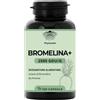 Phytosalis Bromelina Ultra Forte Drenante 2500 GDU Potente Anticellulite Integratore di Enzimi Digestivi Completi per Cellulite Gambe e Glutei Alta Concentrazione 120 Capsule Made in Italy