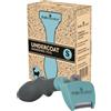 FURminator deShedding-Tool Taglia de Gatto S - Spazzola per Gatti Piccoli per Rimuovere Il sottopelo, a Pelo Lungo - Confezione riciclabile, Taglia S