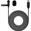 SPTSSWET Microfono Lavalier di tipo C, compatibile con iPhone 15 Pro Max, per smartphone Galaxy, Android iPad 10, iPad Pro Air 5, 4, computer, PC, per vlogging, interviste, YouTube, TikTok, live