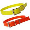 globe fishing COLLARE FLUORESCENTE GIALLO ARANCIO ALTA VISIBILITA COLLARI PER CANI DI TAGLIA SEGUGI (giallo)
