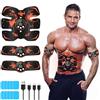 flintronic Elettrostimolatore per Addominali, EMS Stimolatore, Elettrostimolatore Muscolare con USB Ricaricabile, 8 modalità e 29 Intensità, Elettrostimolatore Glutei/Addome/Braccia/Gambe