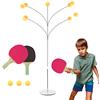 Surplex Tennis da Tavolo Trainer Professionale Indoor Outdoor con Asta Morbida Elastica Family Table Tennis Formazione Ping Pong Ball Machine Set per Kids Trainer Eyesight Exercise Leisure Sports Gear