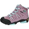 Brütting Ohio High, Stivali da Trekking Bambina, Rosa Turchese, 28 EU