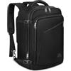 MATEIN Zaino per Ryanair 40x20x25, Zaino da Viaggio Piccolo Bagaglio a Mano Aereo per Donna Uomo, 20L Borsa da Cabina Zaini Casual Espandibile Travel Bag per Ryanair, Wizzair, Easyjet, Nero