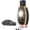 TOOMUME Cover Chiave TPU, Custodia Chiave Adatto per Mercedes Benz A/B/C/E/R/S Classe GLA GLC GLK CLA W176 W203 W204 W205 W211 W212 W245 BGA, Copri Chiavi Guscio Chiave Auto Telecomando - Smart Key